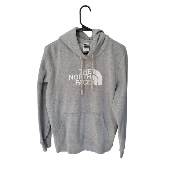 The North Face Long Sleeve Pullover Hoodie Sweater Grey Womens L - Picture 9 of 10